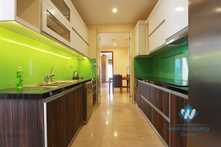 A charming and luxury 3 bedroom apartment for rent in Ciputra Compound